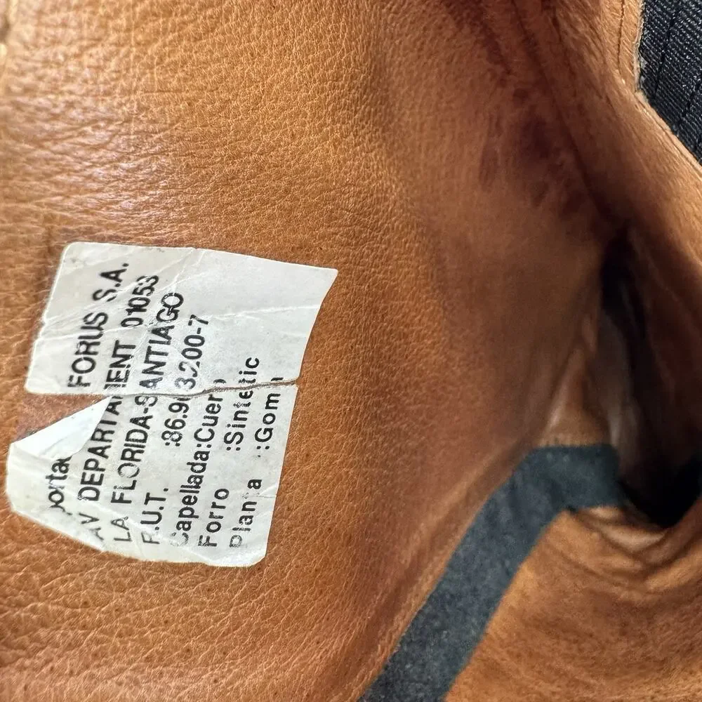 Vintage Harley-Davidson Tall Boots Women 6 Black Riding Eagle Logo Leather - Picture 13 of 16